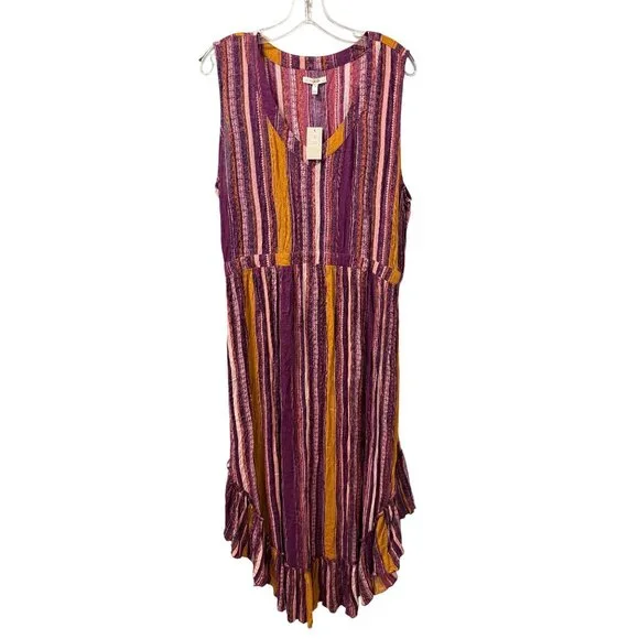 chinese dress ladies Maxi Dress – Green Striped Contemporary Maxi Dress – Zazu main image 0